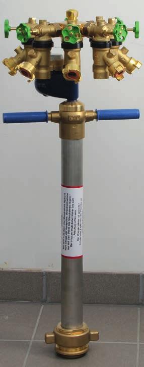 Individual solutions, customised to your technical requirements depending on the intended use of the standpipe, can thus be realised quickly and simply.