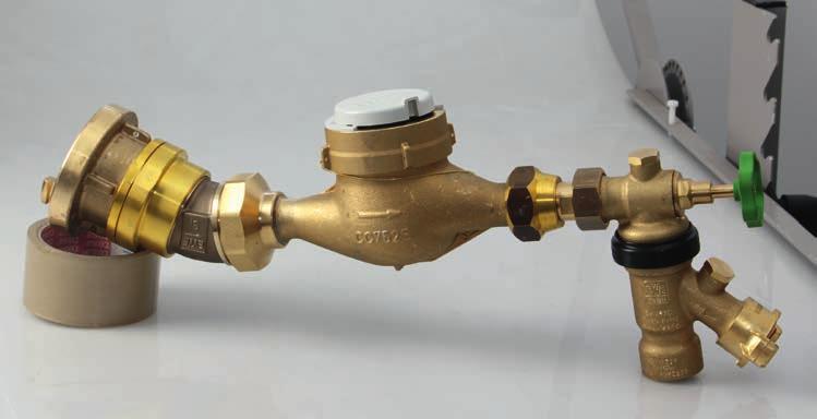 with BA System Separator - can be directly connected to the overground hydrants -