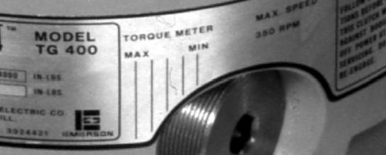 The Torq/Gard may also be sized by applying one of the following formulas: Torque (In.-lbs.