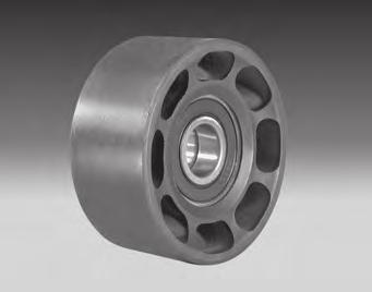 spring design specifically engineered to meet the higher torque and power pulses exerted by today s diesel engines; and rugged pulleys with two lifetime-lubricated bearings