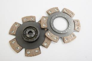 Series Part No 48-1001 & 48-2091 Cerametallic 4 paddle drive plates with a main geared hub ( 48-1001 ) and floating hub drive plate ( 48-2091 ) Series
