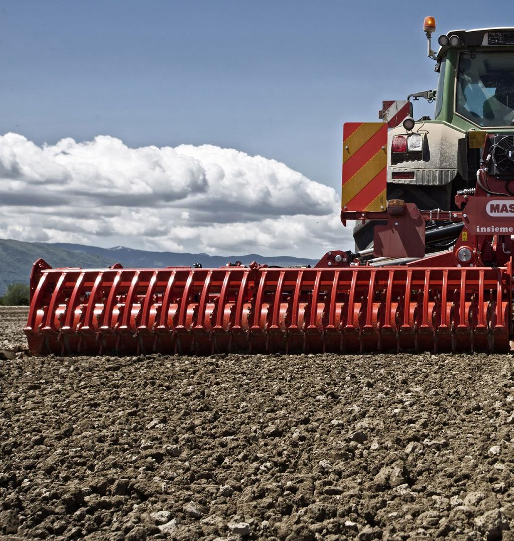 MASCHIO GASPARDO: THE STRENGTH'S IN THE NAME The MASCHIO GASPARDO group's rotary tiller is the company's longest standing product.