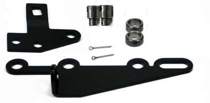 ididit Column to 350 Trans Your kit should contain the following parts: A.) Transmission Lever B.) Pan Bracket C.) Spacers D.) Cotter Pins E.) Swivels F.) Shift Cable G.) Horshoe Bracket H.