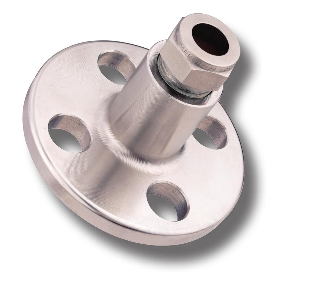 Flange to compression connectors (FC) Purpose One piece integral connectors allow the user to switch from piping flange standards to instrument compression with minimum cost and added safety.