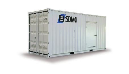 POWER PRODUCTS Containers ISO CONTAINERS ISO containers are adapted to emergency applications with no harsh environmental constraints.