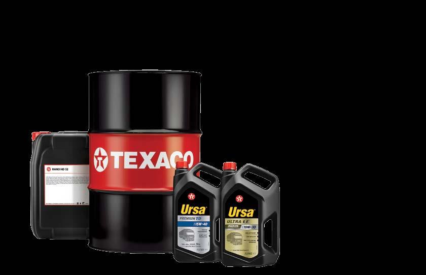 Texaco heavy duty engine oils provide excellent soot dispersancy, wear protection and sludge control, to guard against loss of engine life and