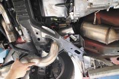 supplied v band clamp to the exhaust side of