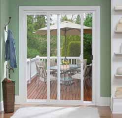 Sliding Patio Doors Series 332 Sliding Patio Door Available in 8'0" height DP 50 rating great for oastal appliations (5068, 6068, 6080 & 8068 doors) Available in replaement appliation and for new