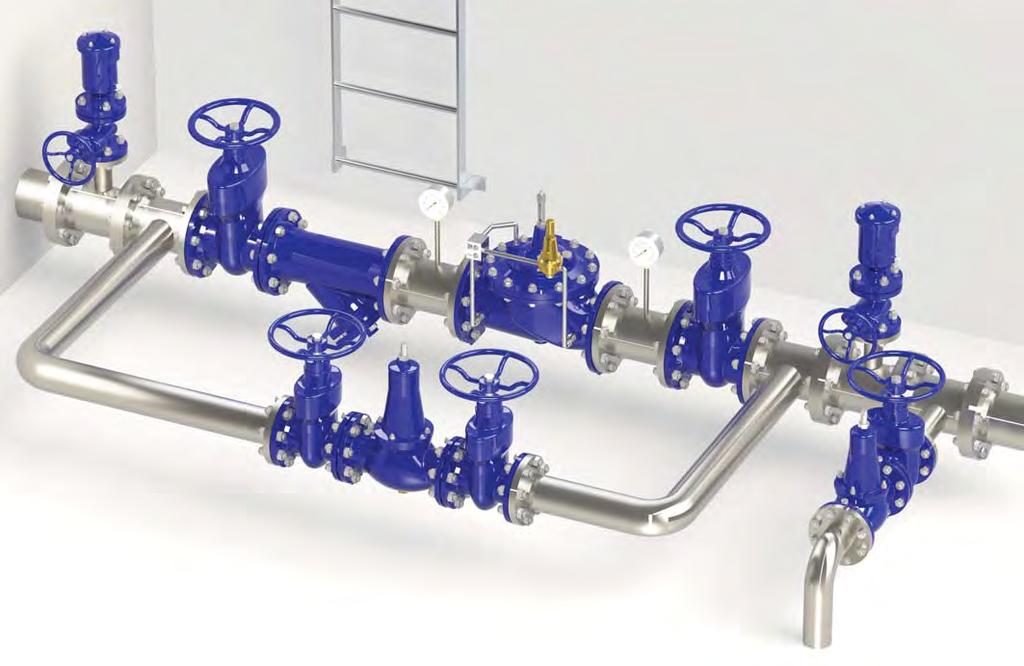 Downstream pressure reducing stabilizing valve Mod.
