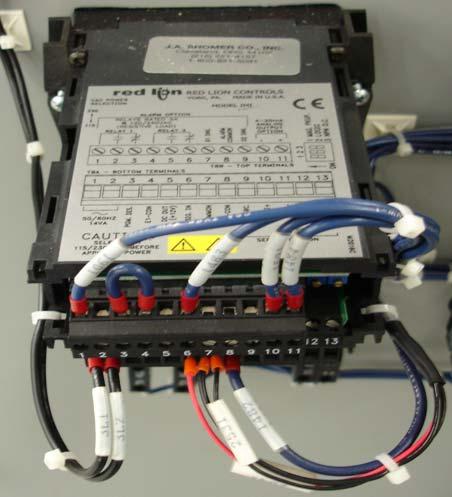 58 Pro Meter VDK Dispensing System Controller Panel Meter Replacement Follow this procedure when replacing either of the panel meters in the controller. Panel Meter Removal 1.