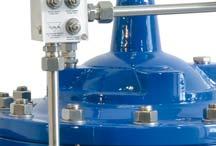 The modulating control ensures a smooth regulation and absence of water hammer, as the valve will react proportionally to the variations in demand.