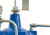 valve, that isolates the pump from the system during pump starting and stopping to prevent and avoid surges and