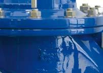 Applications At the pumps to enable start and stop cycles avoiding surges and water hammer.