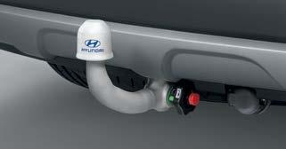 The tow bar is developed based on all requirements for the specific vehicle model.