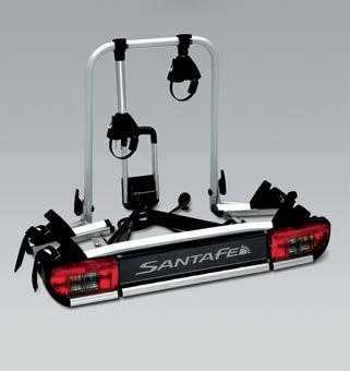 Transport Bike carrier for all tow bars This compact and lightweight bike carrier mounts directly onto the tow bar.