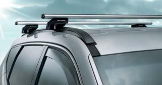 Transport Cross bars, aluminium Custom-made lightweight aluminium cross bars that provide a secure lockable basis for roof carrier systems.