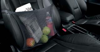 Transport Passenger seat storage net Drivers like to have some smaller items within reach throughout the journey.