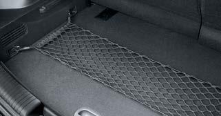 Transport Luggage net For vehicles which have factory-installed location hooks in the load