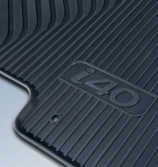 Protection All weather mats (rubber mats) Quality moulded, all weather mats are essential addition to protect the interior.