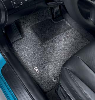 They protect the vehicle carpet from dirt and wear and are tailor-made to fit footwells exactly. Specific designs are available for both right-hand drive (RHD) and left-hand drive (LHD).