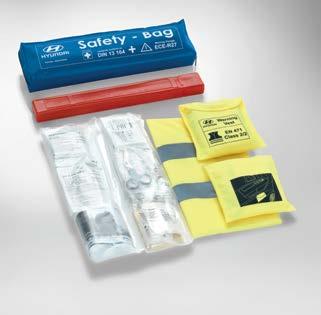 Safety Safety bag A convenient and practical way to be prepared for the unexpected.