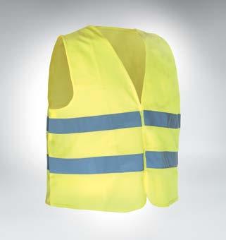Safety Safety vest Unplanned stops at the roadside for an emergency or to assist others, put car occupants at danger, especially in hours of darkness.