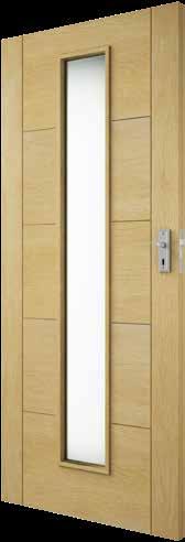 Exterior Milano solid oak End of Line Limited Stock End of Line Limited Stock End of Line Limited Stock The Milano is the door of choice for homeowners searching for dependability, strength and