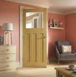 Unfinished and pre-finished door options available.