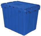 Attached lids snap securely closed to protect contents from dust and damage INTERWORKING Containers interwork for easy