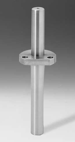 Stripper Mounted Guide Pillars 2020.64. conical, with centre fixing 2020.64. Mounting Example: Description: The transverse load resistance of tool guides is greatly influenced by the position of the guide pillar fixing.