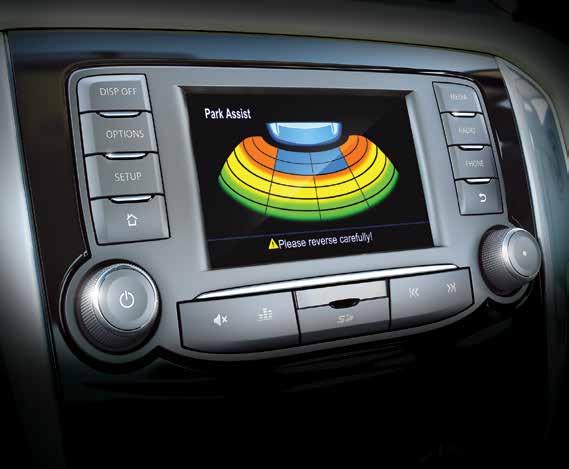 Advanced 9 th gen ABS with EBD and Corner Stability Control Image viewing option on the touchscreen via USB and SD Card Surround audio