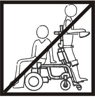 Never attempt to drive up or down a flight of steps with your wheelchair! Approach any and all obstacles straight on.