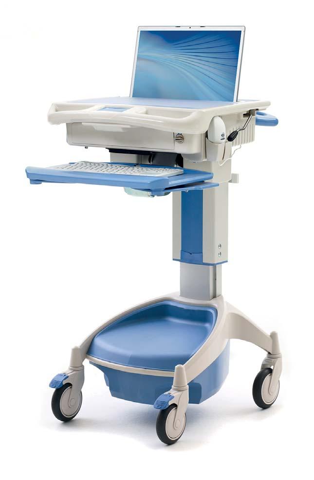 AccessPoint Laptop Carts - Powered Powered laptop carts available with a range of battery technologies Sealed lead acid Lithium-iron phosphate Lithium-iron nanophosphate Integral charging unit for