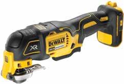 application control Bright LED light illuminates dark work surfaces for accurate cutting DEWALT Oscillating Tool Guide System allows users to set the depth or height