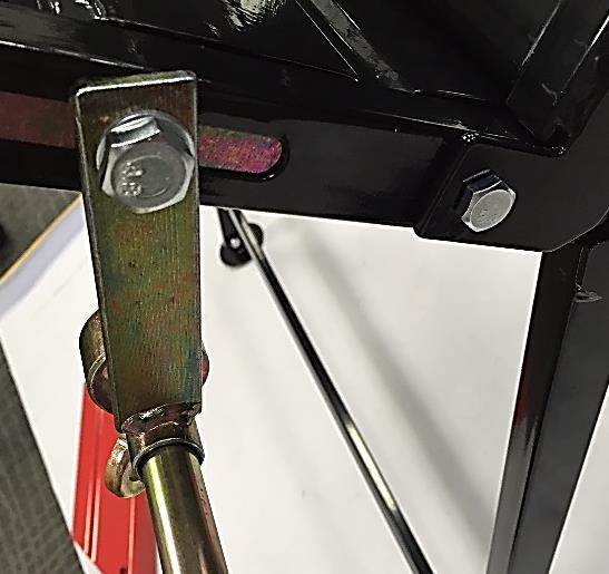 Position the Pivot Clamp Holder (16) into the right hand Long Leg and secure