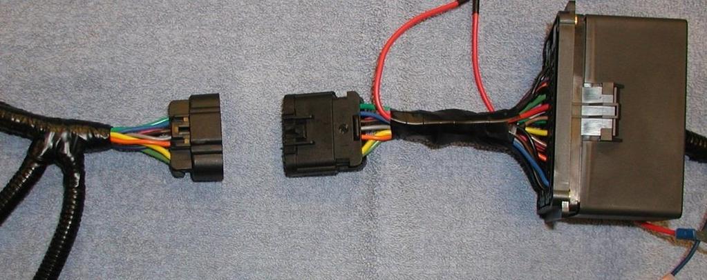 See Figure 40. RELAY BOX Figure 40: Connect reverse interconnect connectors 2.