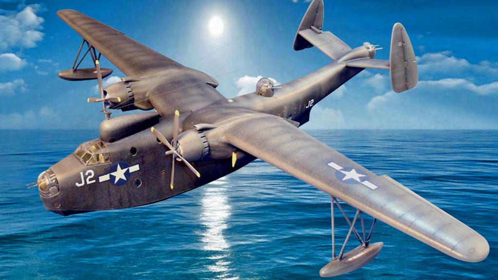 This new 1/72 scale kit represents the PBM-5 seaplane, the single most-produced aircraft in the Mariner family.