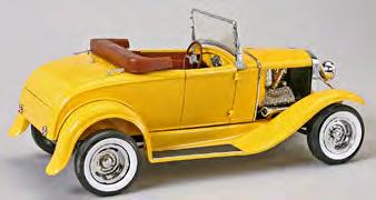 Minicraft s new re-issued 1/16 1928 Lincoln model kit sports a highly detailed interior, pose-able steering, opening hood and real rubber white wall tires.