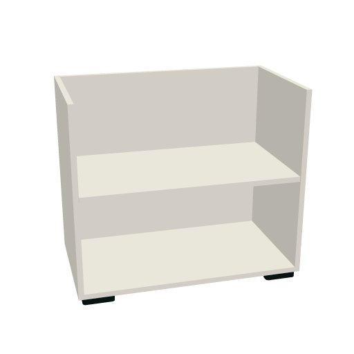 price group Fabric colour: Fabric 8/00 lavender blue Fixing kit: Epure - desk fixing kit Height: 3 cm Metal colour: White (RAL900) EC 3 Haworth Universal Screens USAAR60 3 Accessory rail for LIGHT