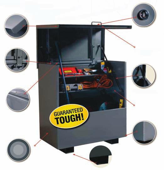 Tuff Box Experience the Ultimate in Security Designed to offer absolute ultimate protection virtually impregnable tool safe with many reinforced anti-theft features Stops the most determined thieves