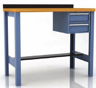 workbenches form part of a compete, industrial workplace solution.