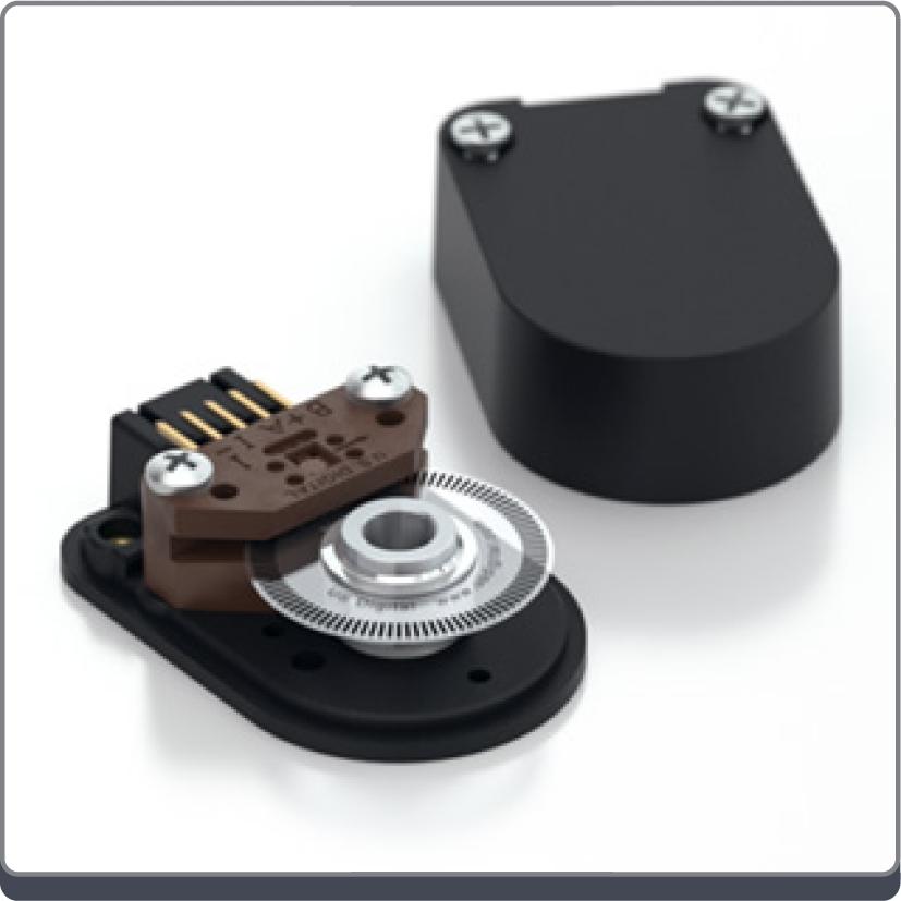 Page 1 of 14 Description The Series rotary encoder has a molded polycarbonate enclosure with either a 5-pin or 10-pin finger-latching connector.