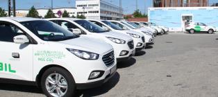 Hyundai ix35 FCEVs continue to operate in the partner cities The HRS in London and