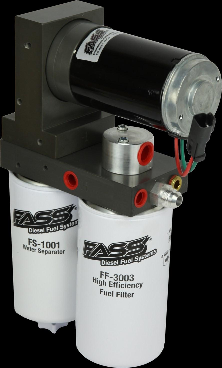 Step 5: Review Installation To assist with priming your FASS pump crack the FF-3003.