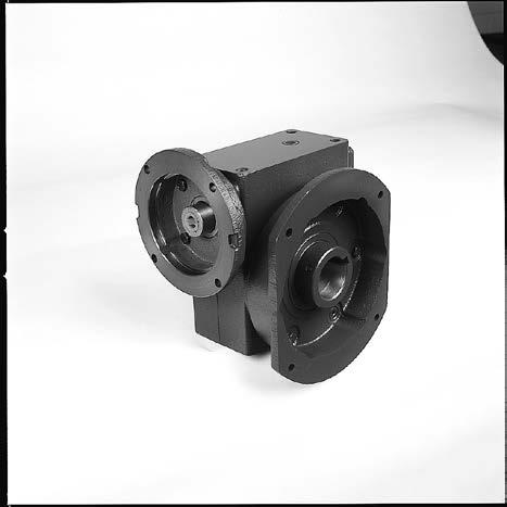 20-25 - 30 pressure angle design provides for more efficient operation and greater durability.