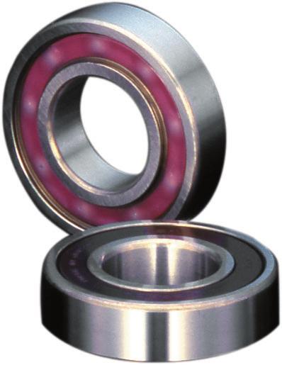 2.3.2 Deep groove ball bearings Bearings Deep groove ball bearings (bearing steel) Deep groove ball bearings (stainless steel) Bearing numbers Boundary dimensions (mm) Basic load ratings (N) Chamfer