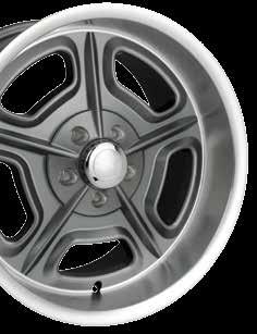 75, & 5x5 Bolt Circles, drilled For Conical Seat Lug Nuts Two Tone Painted with Clear Coat Finish Back Spacing Is Custom Milled At Race Star, Please Allow 7-Days For Order Fulfillment Metallic Gray