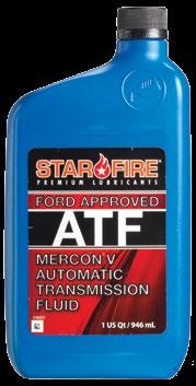 MERCON V ATF STARFIRE MERCON V ATF is specially formulated with a unique combination of conventional base stocks and advanced additive technology to meet performance requirements of Ford automatic