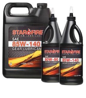 Conventional Gear Lubricants STARFIRE GL-5 GEAR LUBRICANTS are multi-purpose lubricants designed for service in automotive and heavy duty applications.