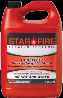 Purefleet Heavy Duty ELC Antifreeze/Coolant STARFIRE PUREFLEET HEAVY DUTY ELC ANTIFREEZE/COOLANT is a premium, virgin, ethylene glycol-based heavy duty product that is designed for use in ANY